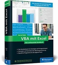 VBA mit Excel: Das umfassende Handbuch für Einsteiger un... | Buch | Zustand gut