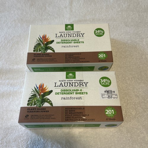 Laundry Detergent Sheets 260 Loads, Fresh Scent, Eco