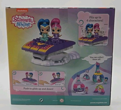Mega Bloks Shimmer and Shine Magic Genie Carpet Playset DXH05 Figures &... - Picture 2 of 7