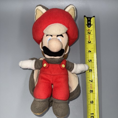 2013 New Super Mario Bros. Wii U Flying Squirrel Mario Plush Stuffed Animal - Picture 4 of 5
