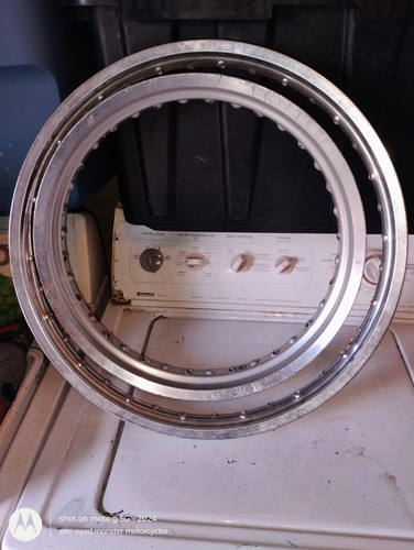 ATK 406 Rims. No Hubs. Front-DID 21x1.60 Oem/ Rear-Takasago 18x2.50. Straight. - Picture 4 of 7
