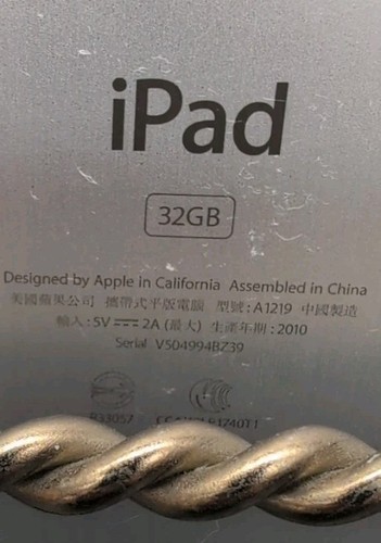 Apple iPad Original Primera Generación 32GB - Imagen 3 de 3