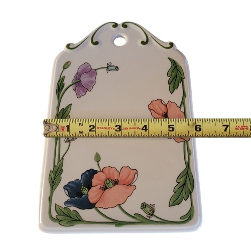 VILLEROY & BOCH Amapola Cheese / Cracker Board VTG Retired Poppy Prill Germany - Picture 4 of 6
