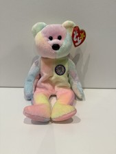 TY Beanie Baby B.B. Bear With Tags - Mint Condition