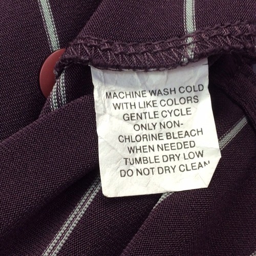 BCG Golf Polo Men's Sz XL Burgundy Gray Stripes Athleisure Business Casual Sport - Picture 5 of 8