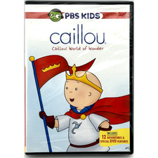 CAILLOU: CAILLOU'S WORLD OF WONDER (2006) DVD - NIW Unopened