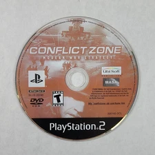 Conflict Zone Modern War Strategy - Loose Sony PS2 Playstation 2 Disc