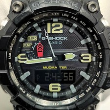 CASIO G-Shock GWG-1000-1A9JF Black Case:52.3×56.5mm Men's Used Watch #JW-146