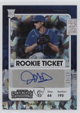 2021 Panini Contenders Cracked Ice 3/23 Daniel Lynch #211 Auto 2u3