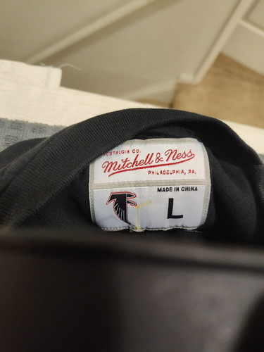 Mitchell & Ness Deion Sanders Atlanta Falcons Longsleeve Jersey Size L - Picture 7 of 7