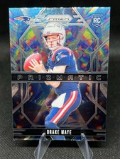 Drake Maye 2024 Panini Prizm Prizmatic #2 RC New England Patriots Rookie🔥