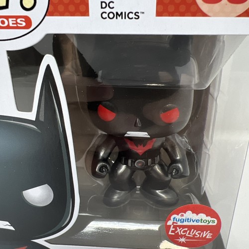 FUNKO POP Batman Beyond #33 METALLIC Red Eyes Fugitive Toys Exclusive - Picture 3 of 11