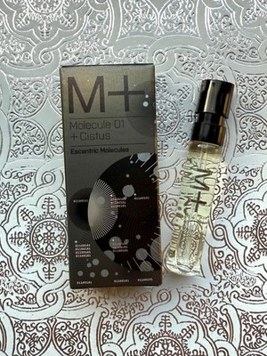 ESCENTRIC MOLECULES MOLECULE 01 +  CITRUS EDT 2 ML/0.06 FL.OZ. SAMPLE NEW IN BOX
