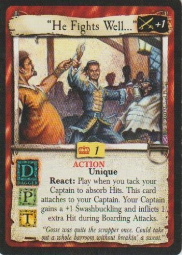 He Fights Well... Ungraded 7S: Scarlet Seas
