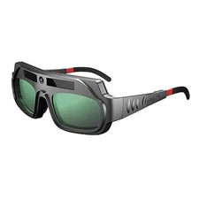 Adjustable Welding Eye Glasses, Solar Powered Goggles with Automatic 