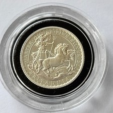 2009 Quarter Ounce 50 Pence Proof Coin In RM Capsule