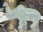 Chinese Nephrite Jade Elephant Jadeite Carved Chinese Sculpture Figurine Lucky