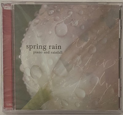 Spring Rain: Piano and Rainfall, Wayne Gratz, Piano, New