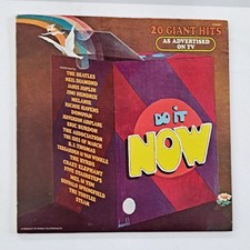 DO IT NOW-20 BIG HITS-VARIOUS ARTISTS-60'S/70'S ROCK-RONCO-CLEAN/TESTED VINYL LP