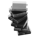  12 Stück transparente Kunststoff-Medaillen-Marathon-Box-Vitrine,