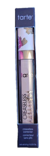 Tarte Creaseless Corrector in PEACHY PINK Concealer Full Size New in Box - Picture 6 of 6