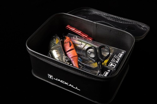 JACKALL Tackle Pouch R Black M Size - Picture 5 of 5