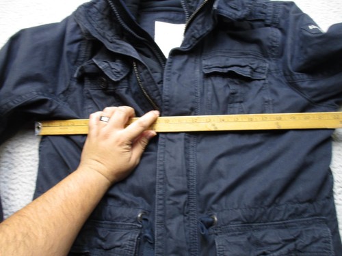 Chaqueta Abercrombie & Fitch Hombre XL Hoffman Capucha Campo Parka Acolchado Forro Abrigo - Imagen 8 de 11