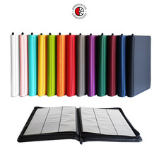 Trading Card Binder 540 Card Capacity 9 Pocket Zip Album Folder PokéProtection