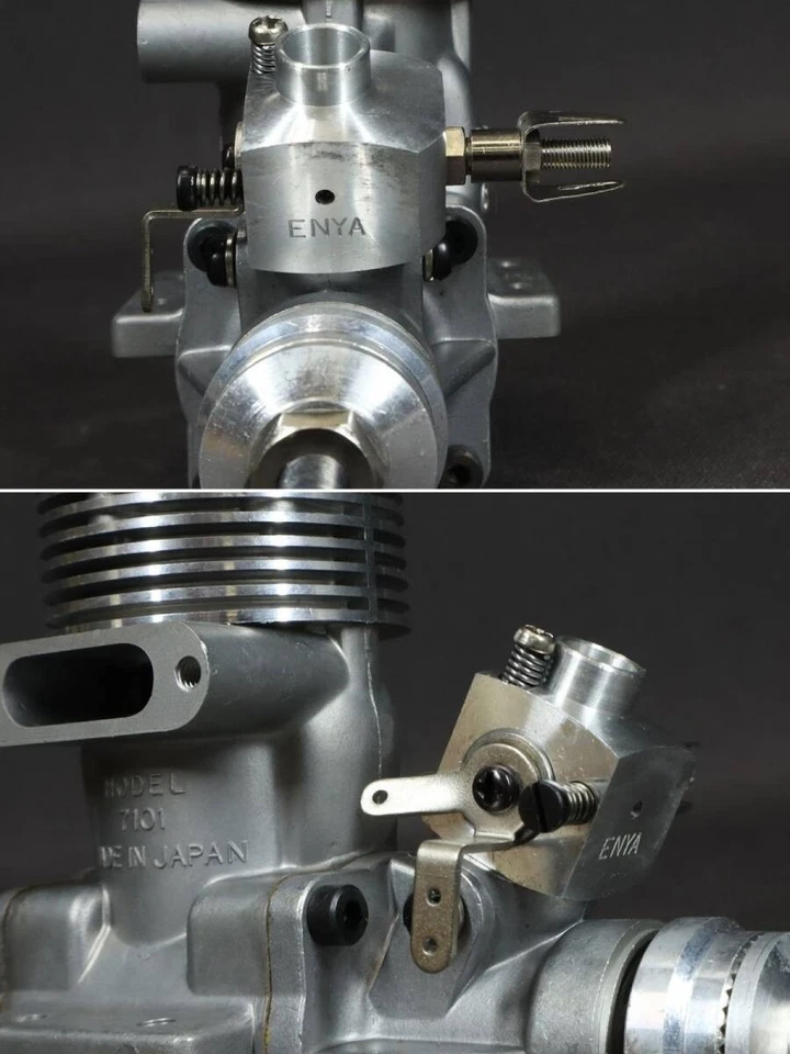 Enya 60XF TV Al-Chrome 9.95cc 2-stroke glow engine for R/C airplanes New f/s - Image 4 of 4