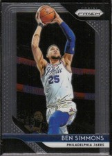 Ben Simmons 2018-19 Panini Prizm #219 Philadelphia 76ers