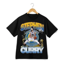 Stephen Curry Graphic T-Shirt - NBA Golden State Basketball Streetwear Tee