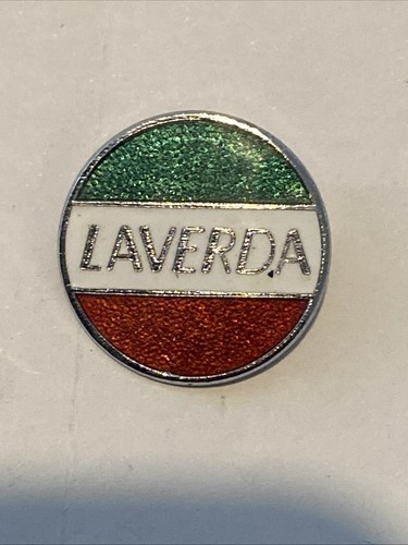 Laverda Vintage Emaille Pin Anstecker