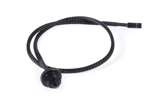 Alphacool Eiszapfen Temperatursensor flach G1/4 - schwarz