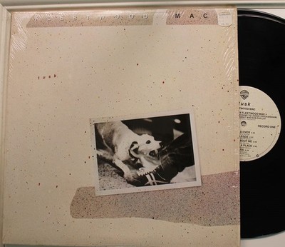 Fleetwood Mac LP Tusk 2-Disc Vinyl 12'' 33 RPM In Schrink VG+