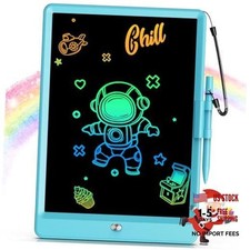Toys for 3-6 Years Old Girls Boys, LCD Writing Tablet 10 Inch 10 inch Blue