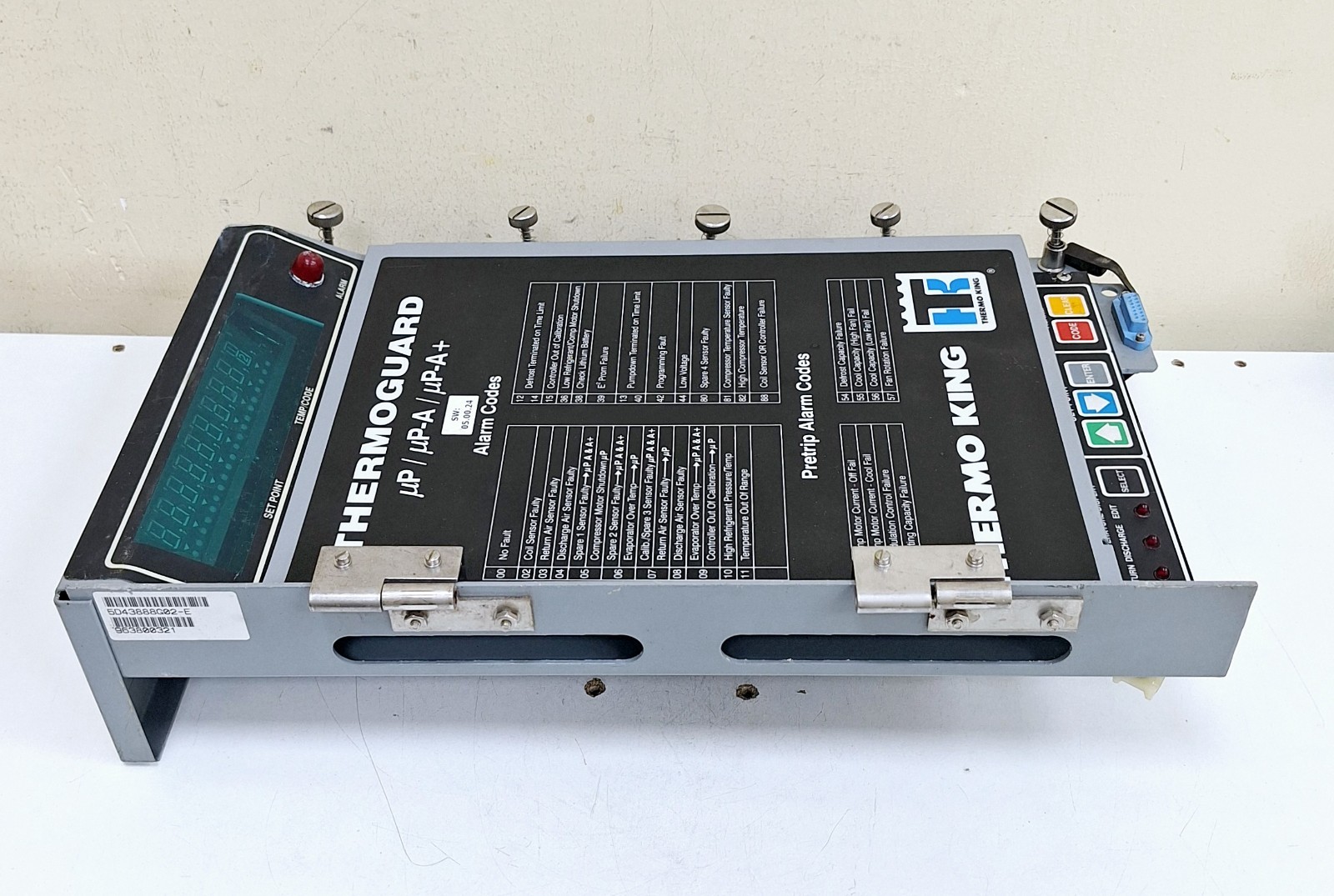Thermo King 5D44789G01 / 9247C27G06 / 45-1599R Thermoguard µP/µP-A/µP-A+ T.C.