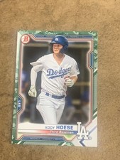 2021 Bowman - Prospects Kody Hoese #BP-39 Camo Border (RC)