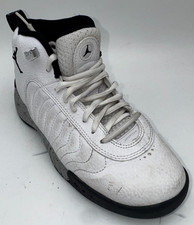 Air Jordan Jumpman Pro BG Youth Sneakers size 5 White Leather Shoes 907973-103