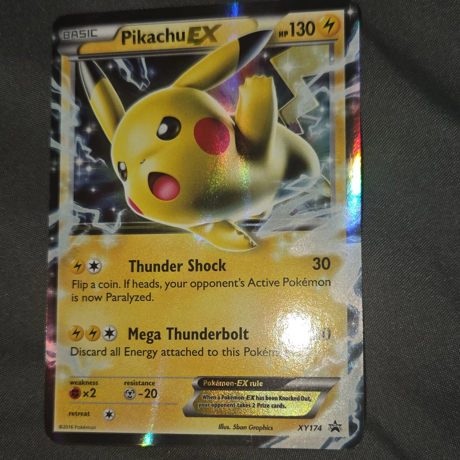 Pikachu-EX - XY Black Star Promos #XY174 Price & Value ($40.54