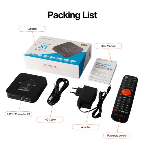 OTA 4K UHD ATSC 3.0 Converter Digital TV Tuner Free DRM DVR Smart Android TV Box - Picture 22 of 22