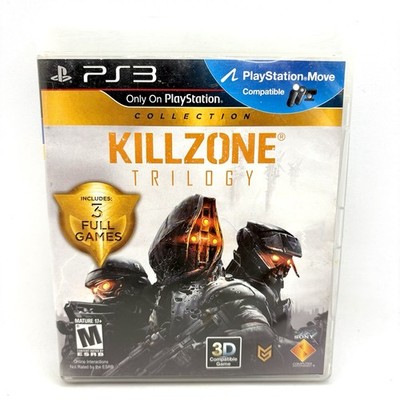 PS3 Killzone Trilogy Collection PlayStation 3 2012 Complete Tested & Working