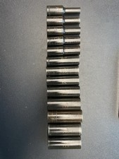 MATCO TOOLS 3/8" DRIVE 13PC METRIC 6PT ADV DEEP IMPACT SOCKET SET 7mm- 19mm