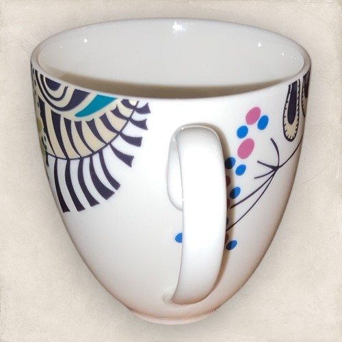 4x tazas Denby Monsoon Cosmic curva grande 390 ml cachemira sin usar nuevas sin etiquetas excelente - Imagen 7 de 13