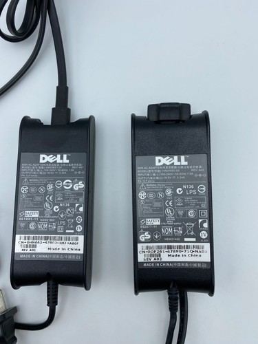 LOF OF 2 Dell 65 Watt AC Adapters | 10x HA65NS5-00, LA65NS1-00, LA65NS2-01 - Picture 6 of 7