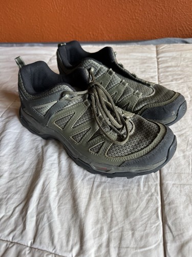 Men's Salomon Pathfinder Hiking Shoes Sneakers Olive Green, Size 8.5 - Picture 10 of 10