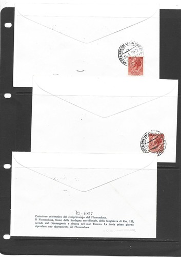 L5) n. 19 FDC Italia Repubblica 1958 edizioni miste - Picture 2 of 12