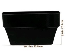 2 Pcs Car Seat Crevice Storage Box Gap Pocket Cup Bottle Holder Phone Organizer