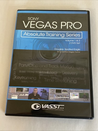 Vegas Pro Absolute Training Series - 2 DVD Discs - Sony Vol 1 & 2 - Bild 1 von 5