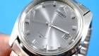 Serviced Seiko Automatic Vintage 1971 Ice Blue Dial Date Watch 7005-8010