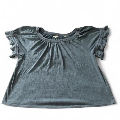 Max-studio Women's Blue and Green Blouse